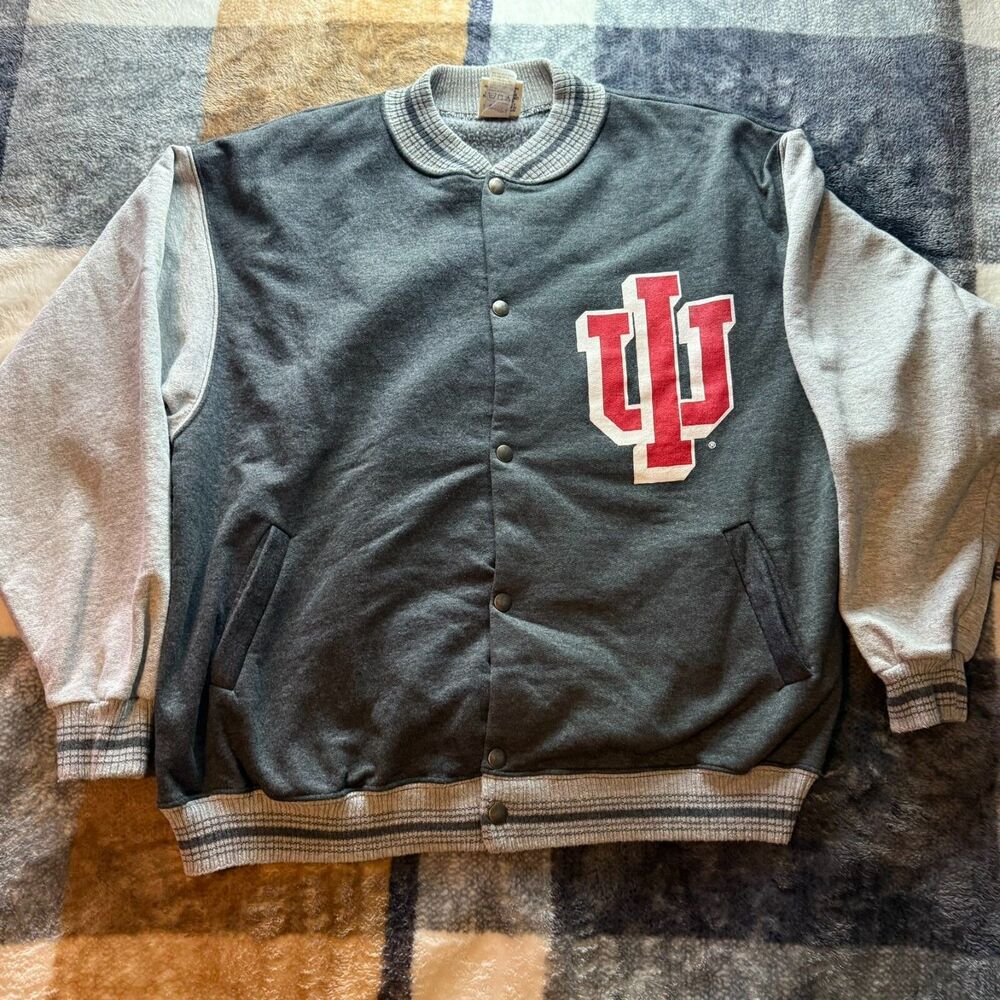 Vintage 1976 Indiana Hoosiers Basketball Varsity Jacket “The Perfect Season” L